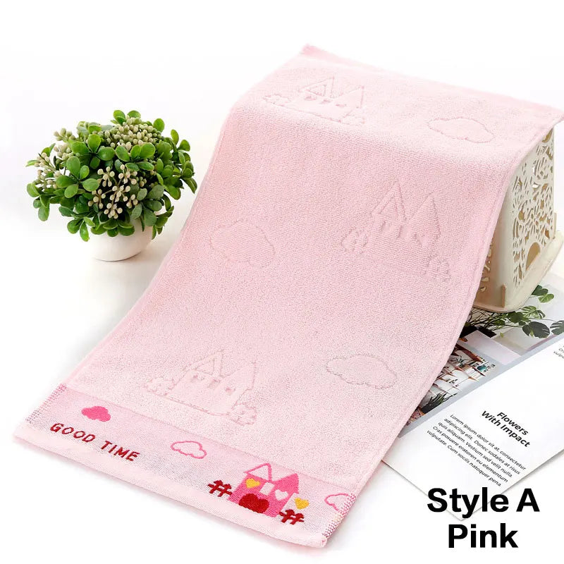 Pure Cotton Soft Absorbent Children's Face Towel