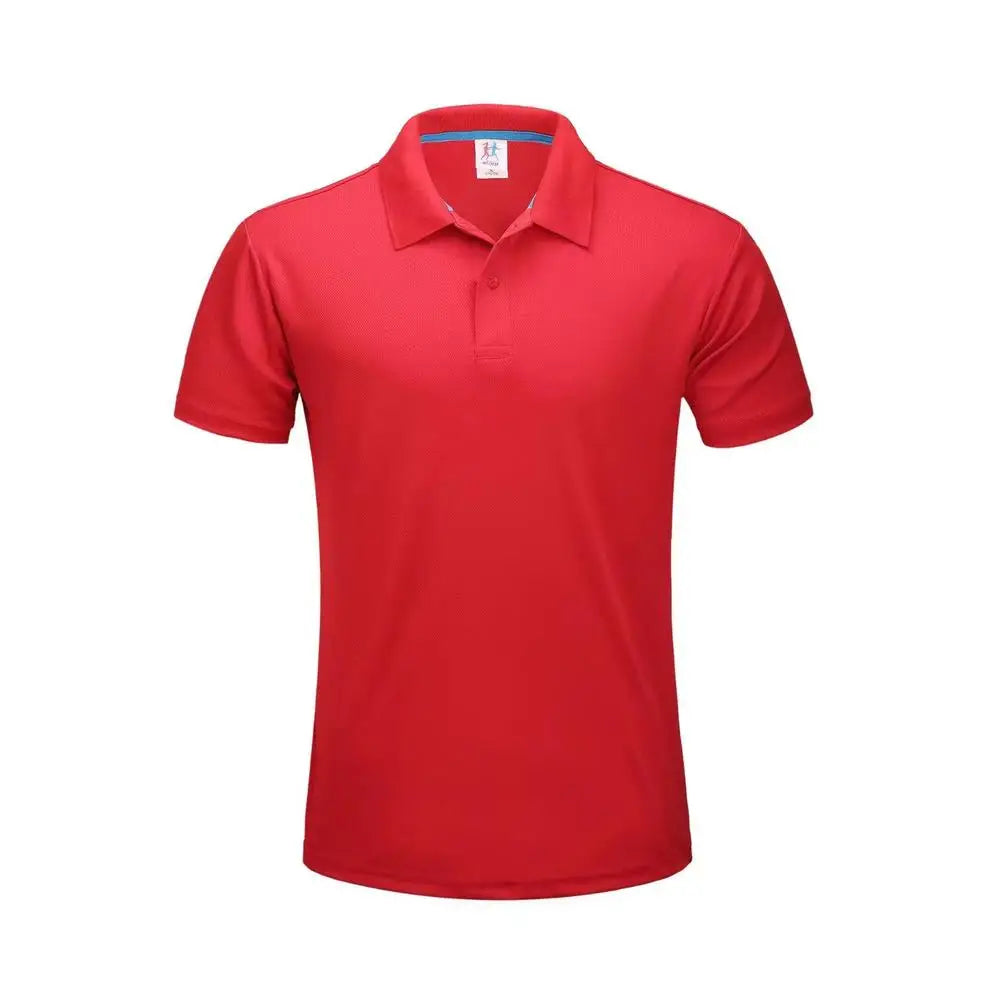 Quick Dry Cotton Blend Golf Polo Shirts