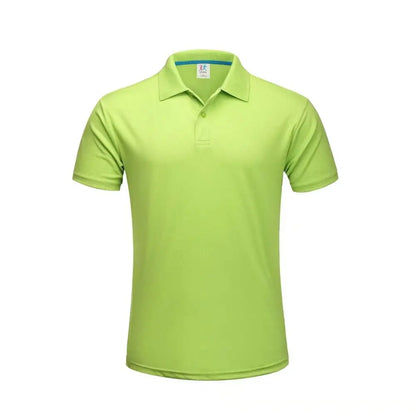 Quick Dry Cotton Blend Golf Polo Shirts