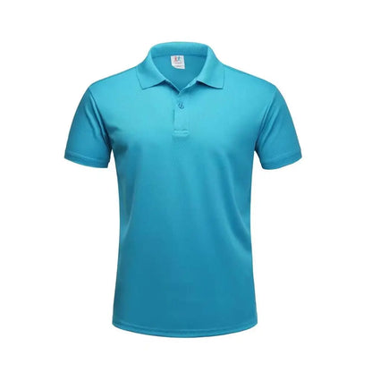 Quick Dry Cotton Blend Golf Polo Shirts