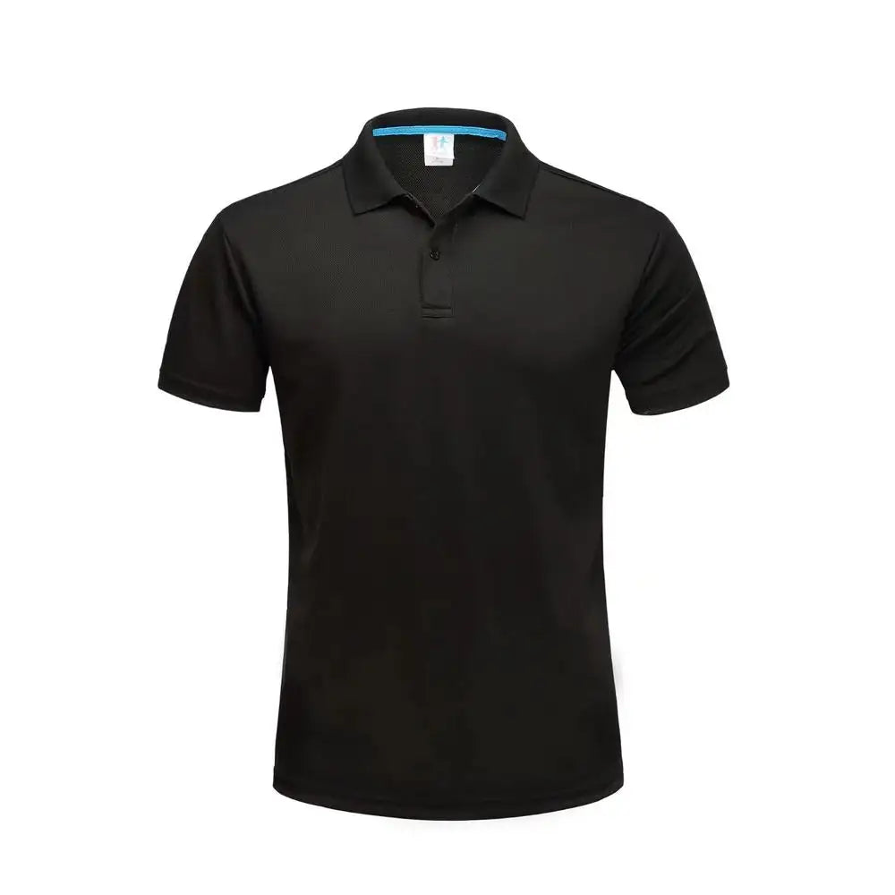 Quick Dry Cotton Blend Golf Polo Shirts