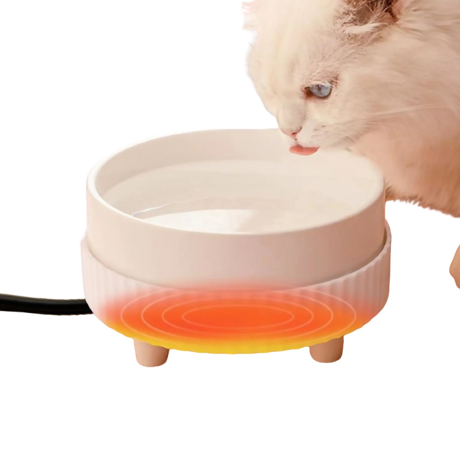 Rechargeable Pet Water Heating Bowls