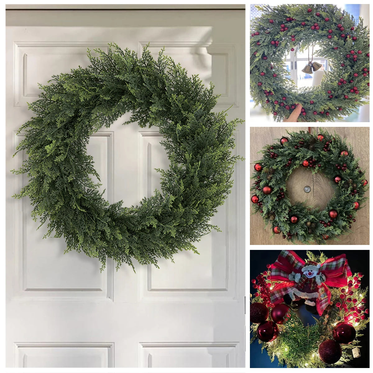 Fleurs artificielles en cèdre pour la décoration intérieure 