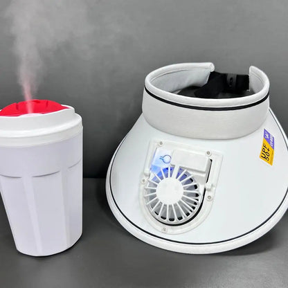 Unisex Large Brim USB Charging Outdoor Sun Protection Hat