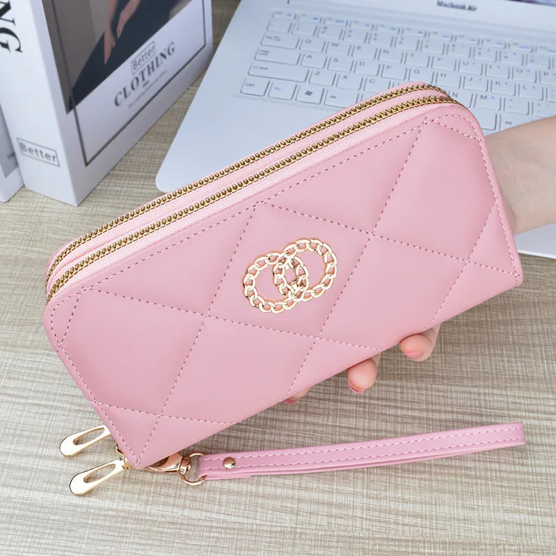 pink clutch