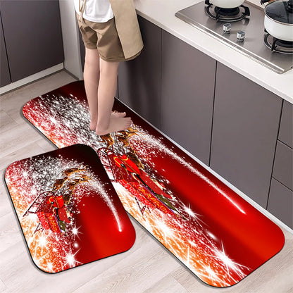 Christmas Kitchen Floor Mat Doormat