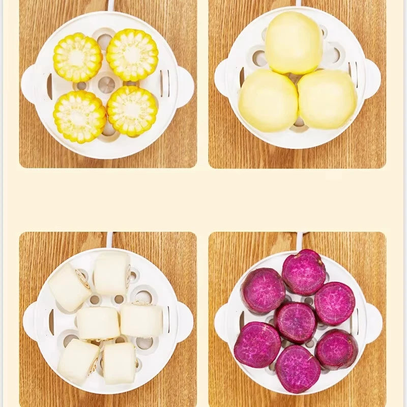 Multifunctional Electric Double Layer Hard Boiled Egg Cookers