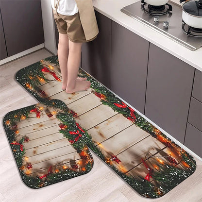 Christmas Kitchen Floor Mat Doormat