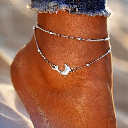 dolphin anklet