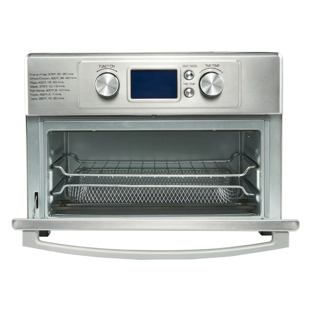 Stainless Steel Countertop Air Fryer Toaster Oven