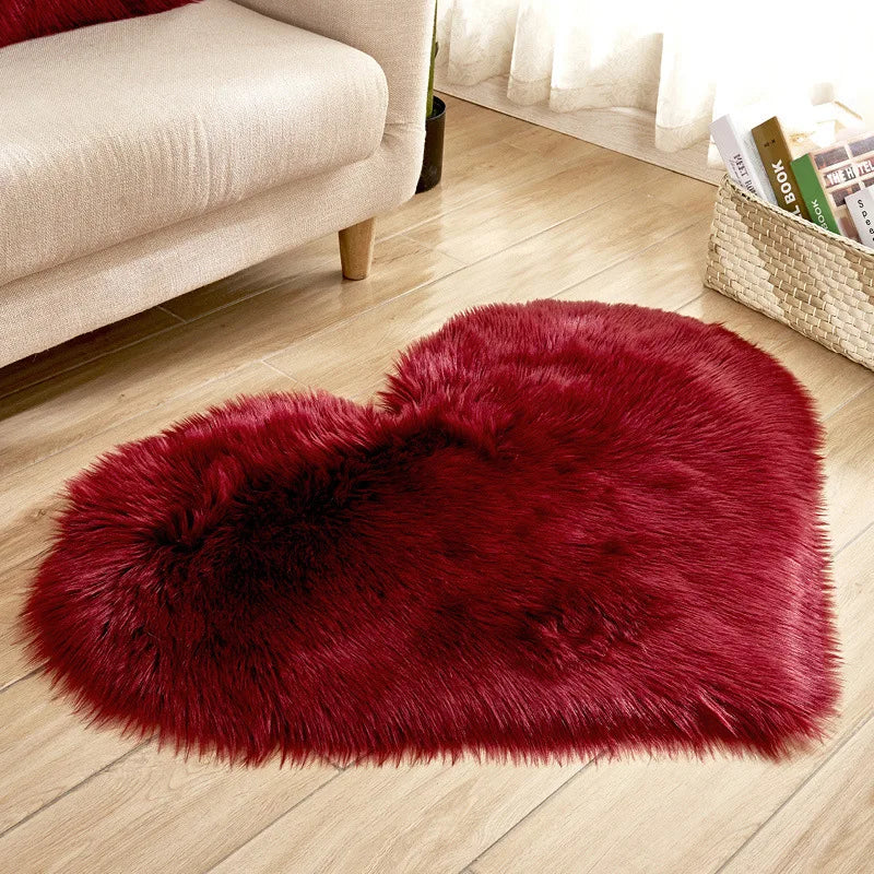 Faux Non Slip Bedroom Shaggy Mats