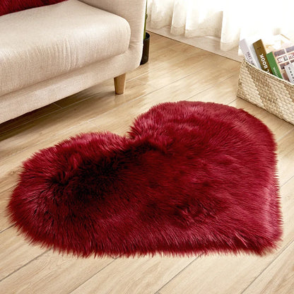 Faux Non Slip Bedroom Shaggy Mats
