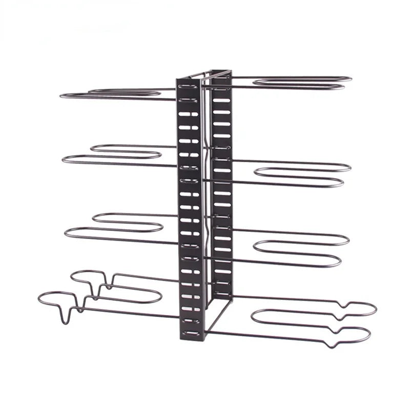 Verstellbarer, multifunktionaler Pfannentopf-Organizer
