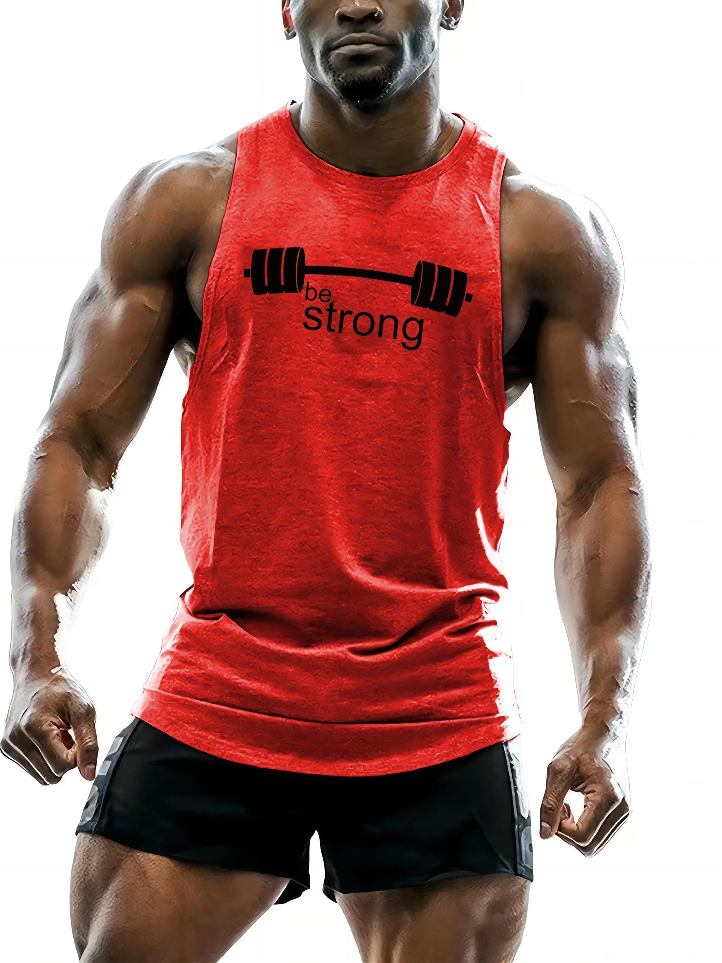 Men's Quick-Dry Sleeveless Sports Tank Top