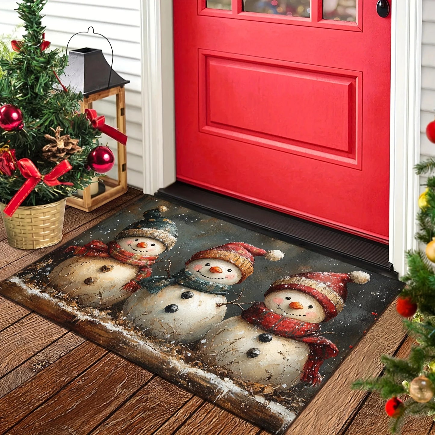 christmas mat
