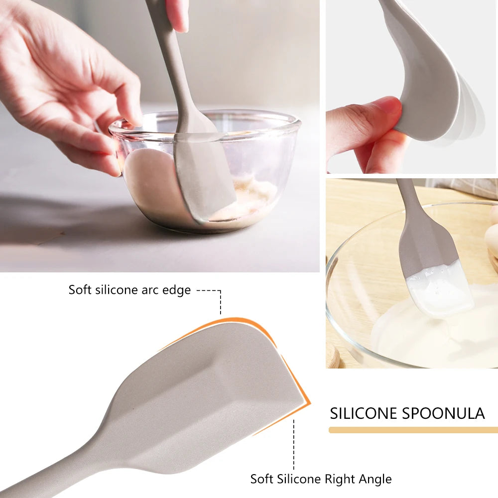 Outils de cuisine flexibles en silicone