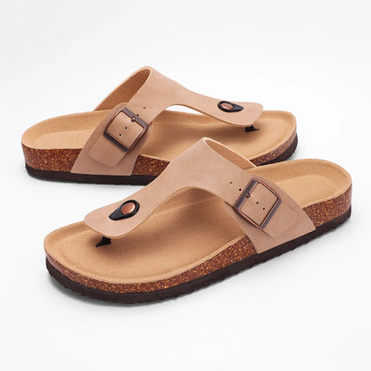 Men's Non-slip Open-toe Leather Soft Bottom Sandals