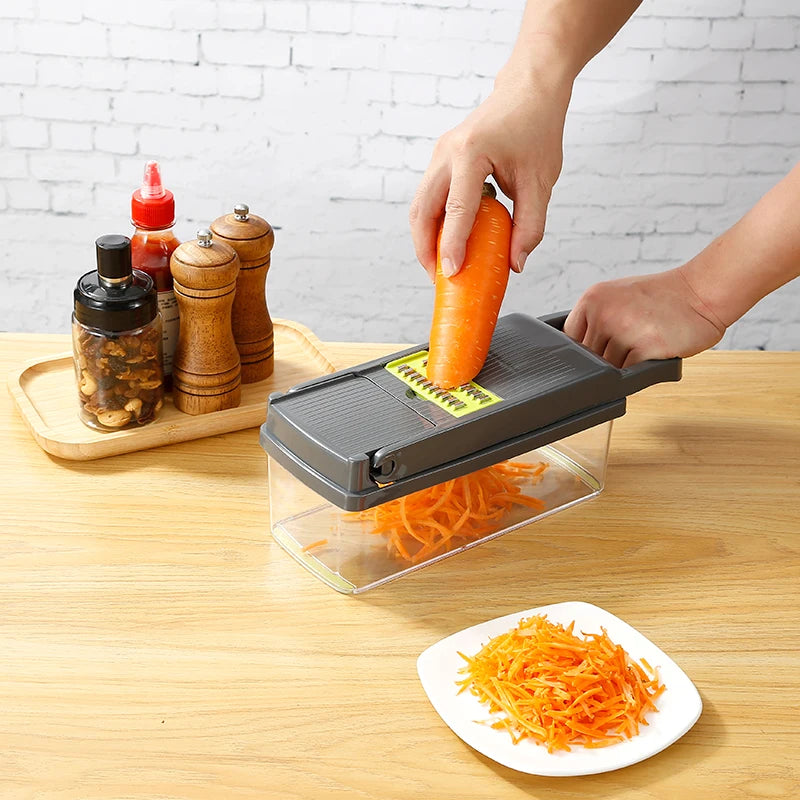 14/16-in-1 Multifunctional Vegetable Chopper & Slicer