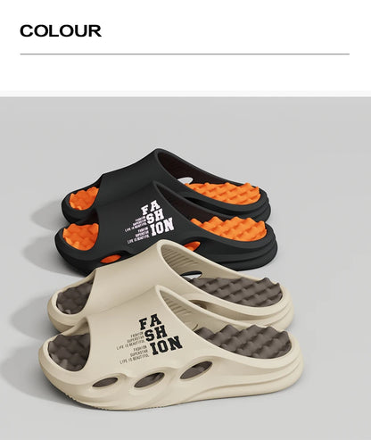 Tongs d'extérieur souples et antidérapantes pour hommes