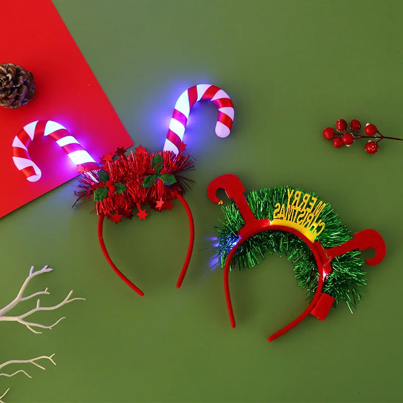 Snowflake & Xmas Tree Christmas Headband