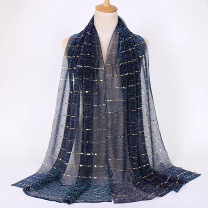 Silk Corduroy Women's Scarf & Shawl