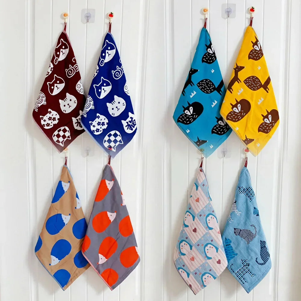 100 % Baumwollmusselin, 5-teilig, Babywaschlappen