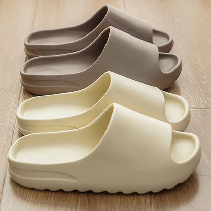 Men's Thick Platform Bathroom Slippers