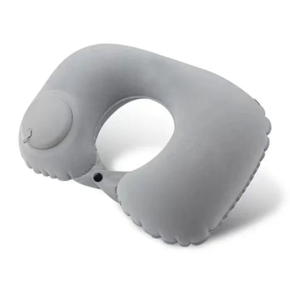 Push-Inflate U-Shape Neck Pillow