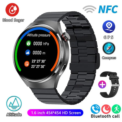 GT4 Sport Smart 1.5 IPS Display IP68 Bluetooth Call - Android Watch