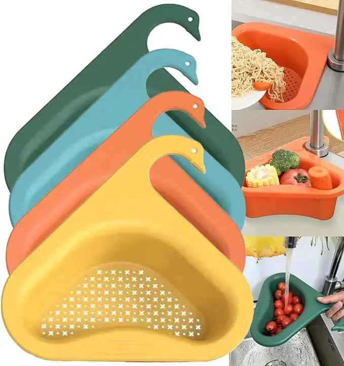 Large Drain Multifunctional Sink Strainer Basket