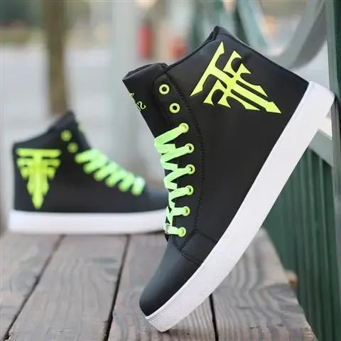 Men's High-Top Vulcanized Sneakers