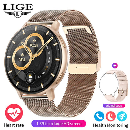Women's Bluetooth Call Health Monitor Sports Smartwatch