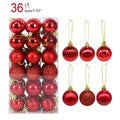 36pcs red
