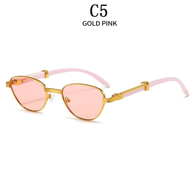 Retro-Sonnenbrille mit UV-Strahlenverlauf