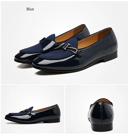 Mocassins à bride moine pour hommes