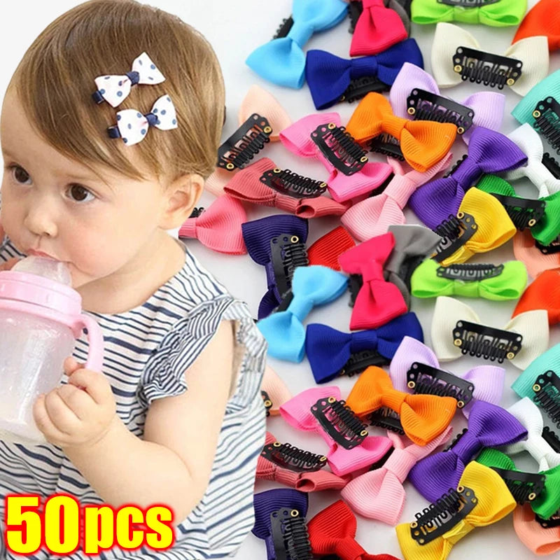 Candy Color Dot Baby Hair Clips