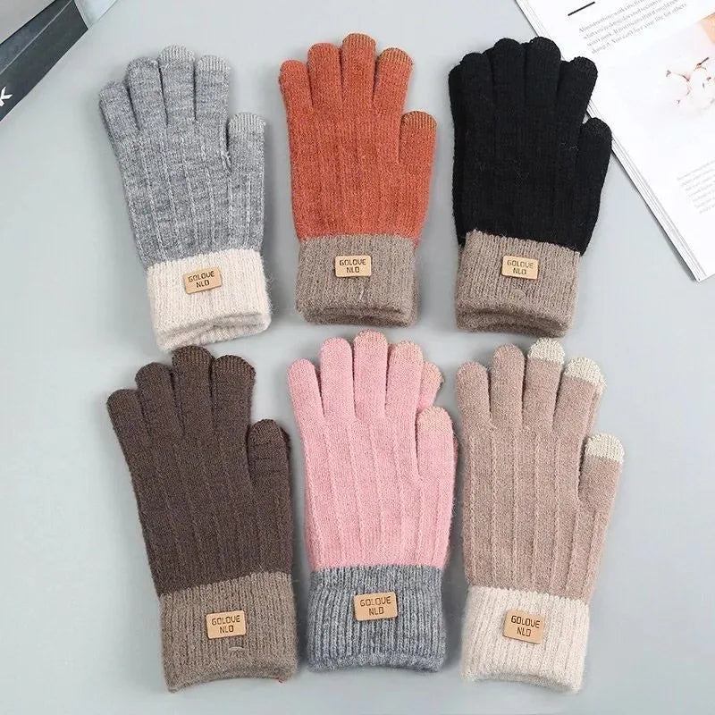 Women's Cashmere Knitted Gloves