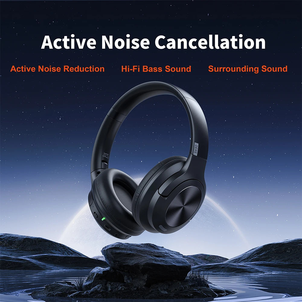 Wireless E80 Bluetooth 5.3 ANC Headphones