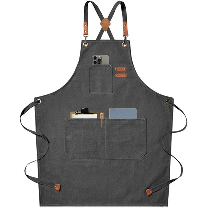 Unisex Canvas Kitchen Aprons