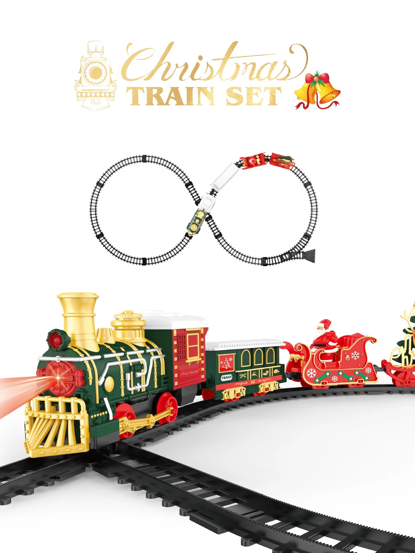 train for christmas tree
