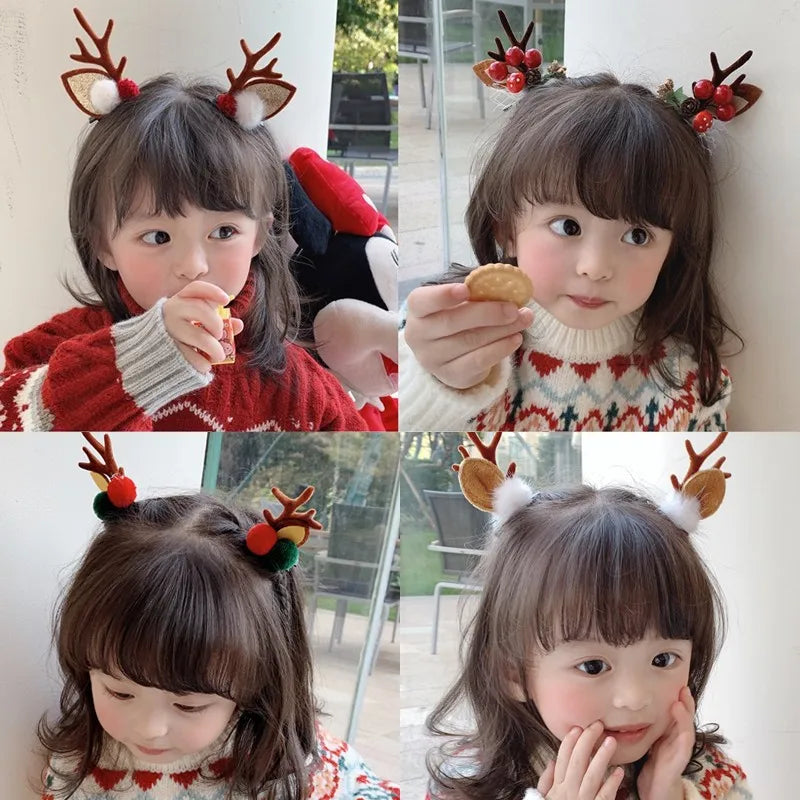 Deer & Santa Claus Hair Accessories