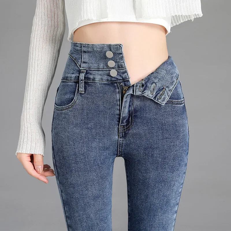 Women's Y2K Denim Vintage High Waist Jeans