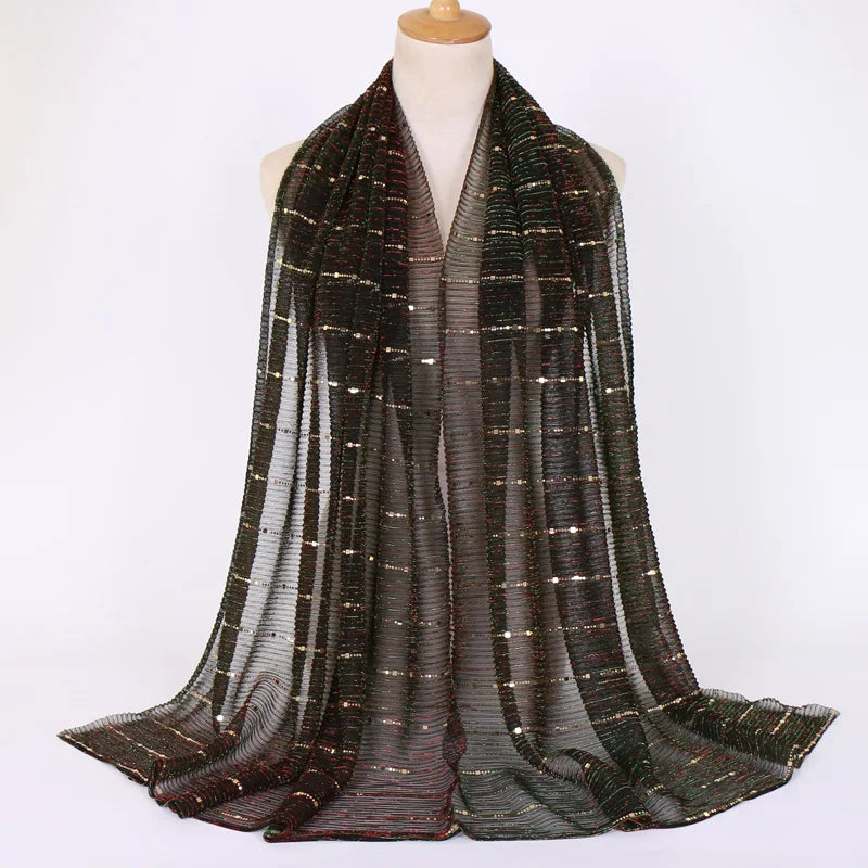 Silk Corduroy Women's Scarf & Shawl