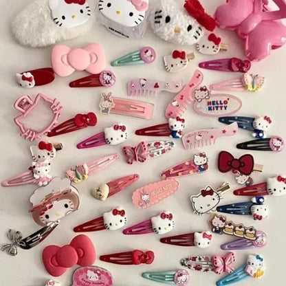 19Pcs Sanrio Kitty Hair Clips