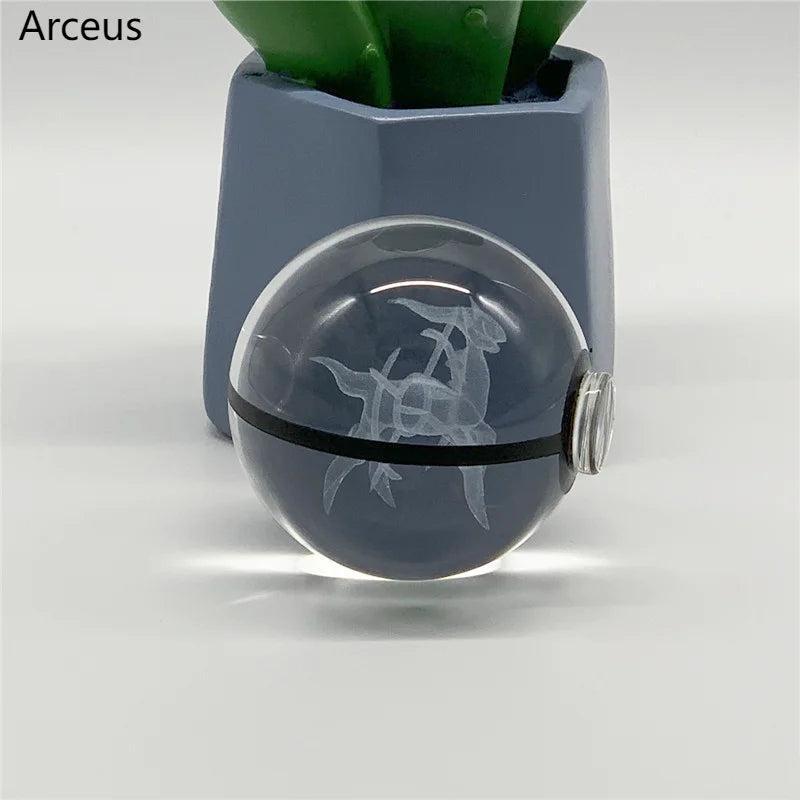 3D Pokemon Kristallkugel Nachtlicht 