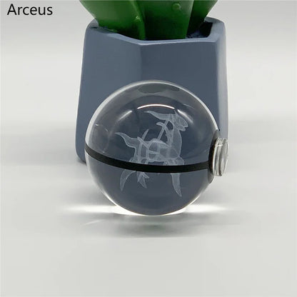 3D Pokemon Kristallkugel Nachtlicht 