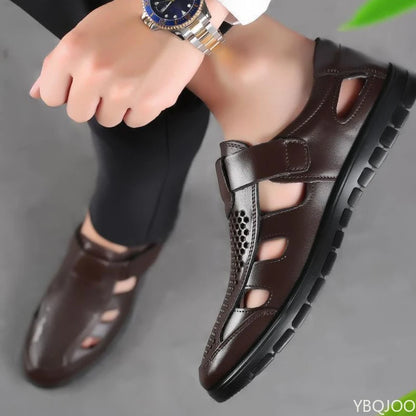 Genuine Leather Men's Sandals