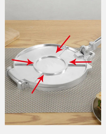 DIY Aluminum Tortilla Press