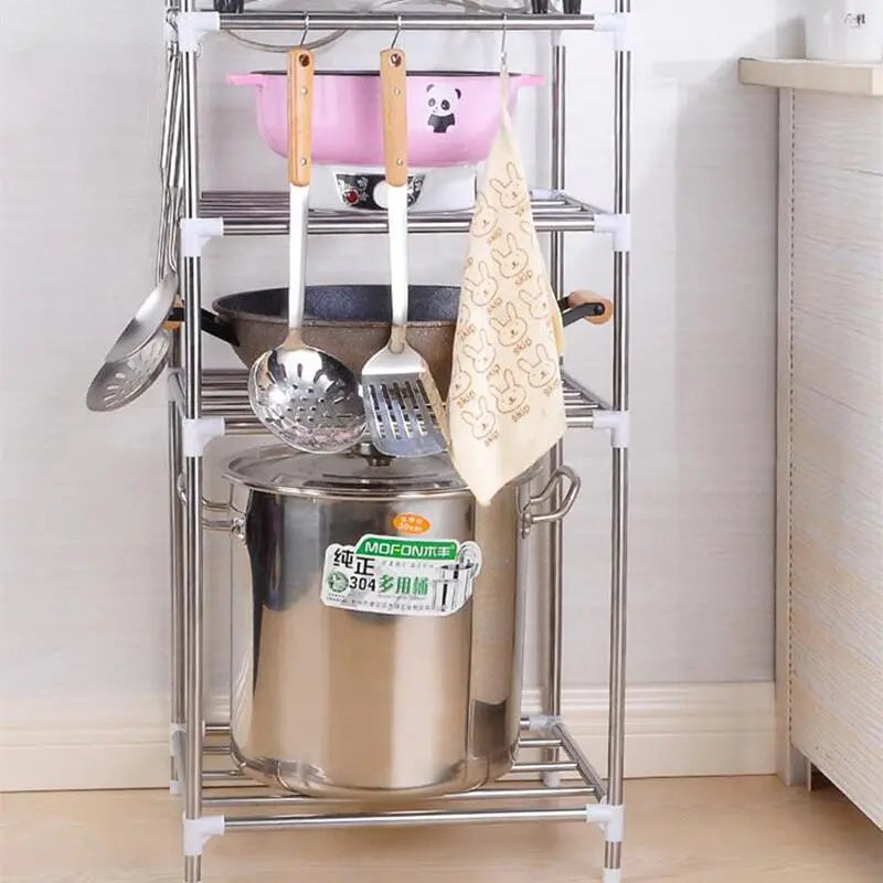 Stainless Steel Kitchen Organizer Shelf