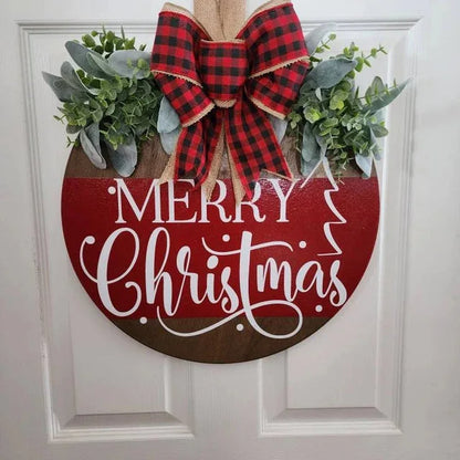 merry christmas wreath
